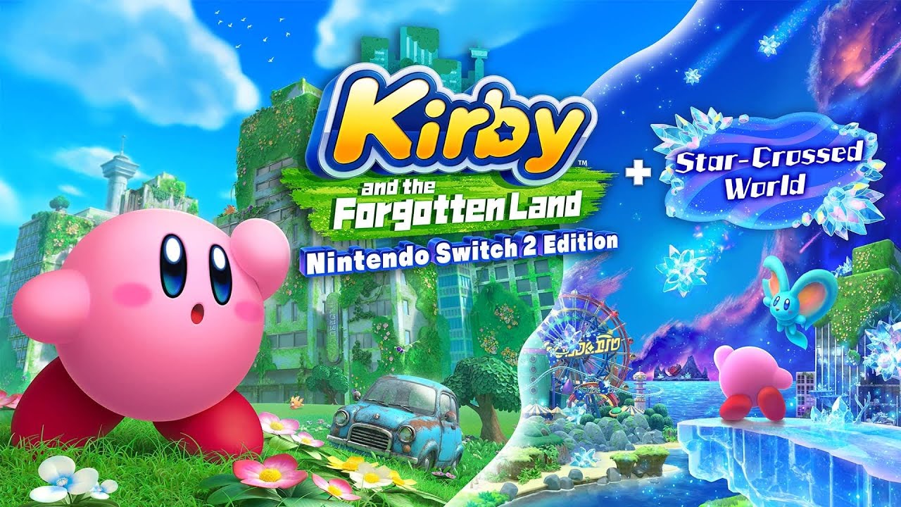 Kirby and the Forgotten Land + Star-Crossed World Opening [4K] [UHD] [60FPS]