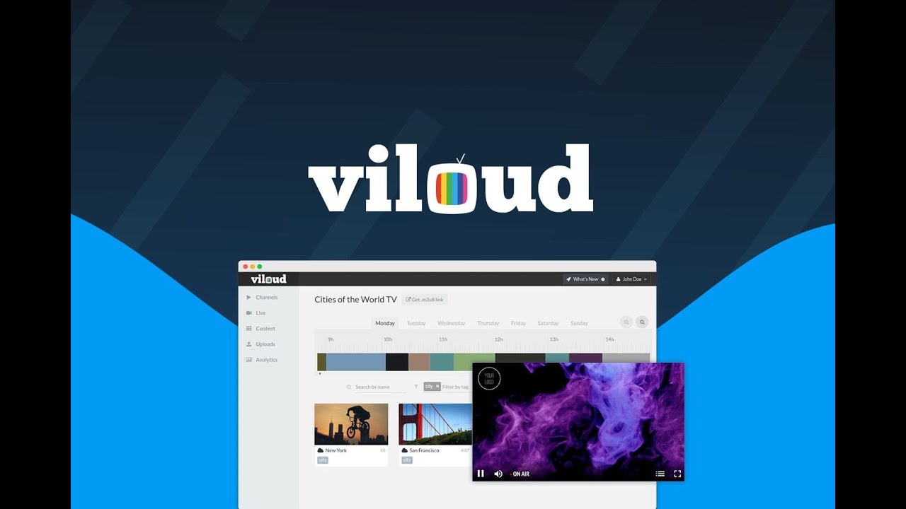 Viloud Review | Viloud Lifetime Deal - Create your Own Online TV Channel Station