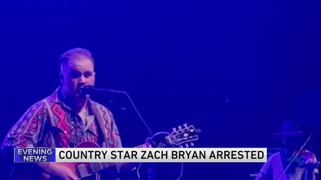 Country music star Zach Bryan arrested in Oklahoma
