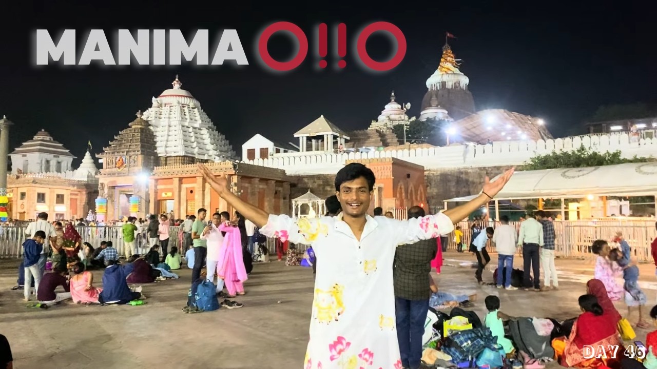 Trip To Jagnnath Puri Part 8 | MANIMA | Kings Of Kings | Day 46 | S Thalapathy Vlogs #jayjagannath