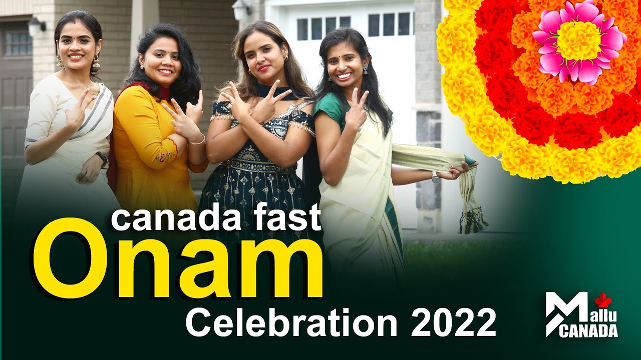 കാനഡയിൽ ഞങ്ങളുടെ ആദ്യത്തെ ഓണാഘോഷം I Onam Celebration in Canada 2022 I Mallu Canada