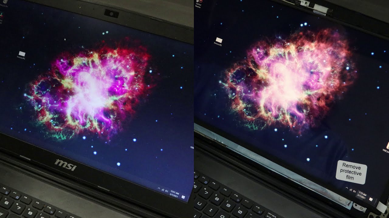 Laptop Screen Replacement (MSI GL62 6QF)
