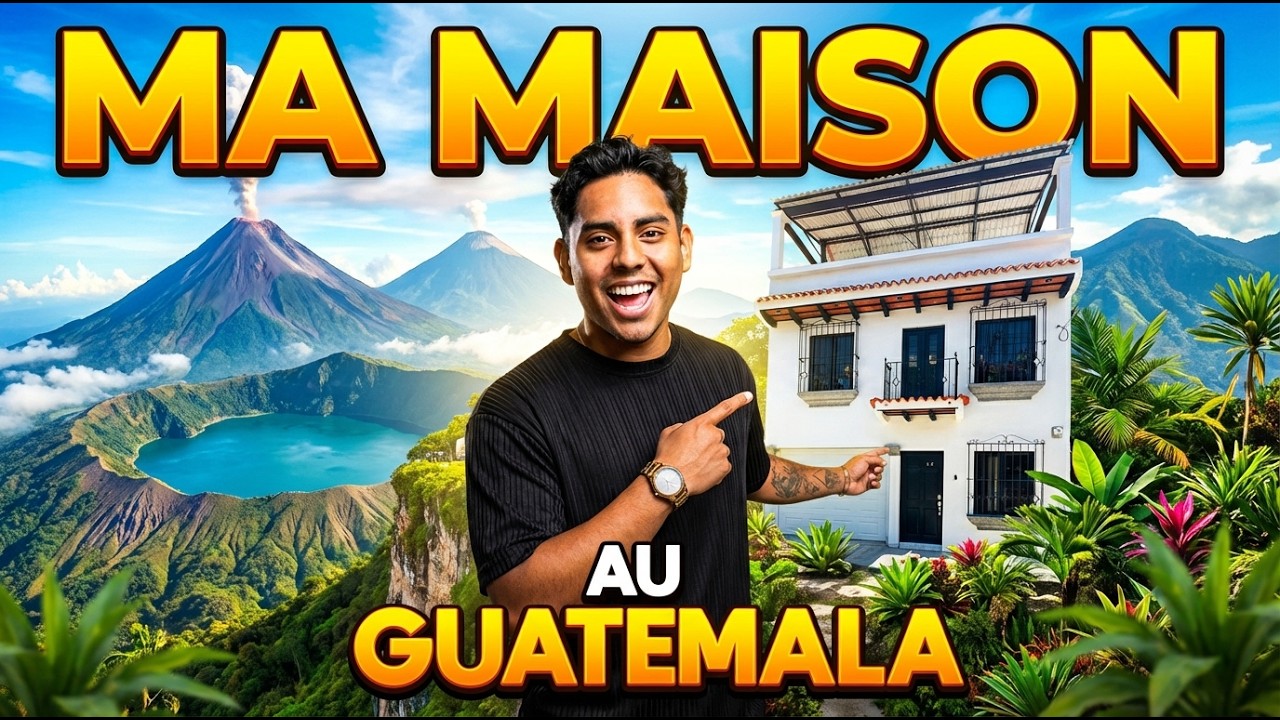 HOUSETOUR de ma Villa au Guatemala