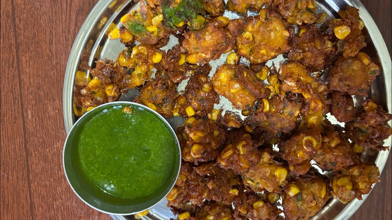 Crispy Sweet Corn Bajji in 10 Minutes | Perfect Evening Snack!#food #cooking #recipe 