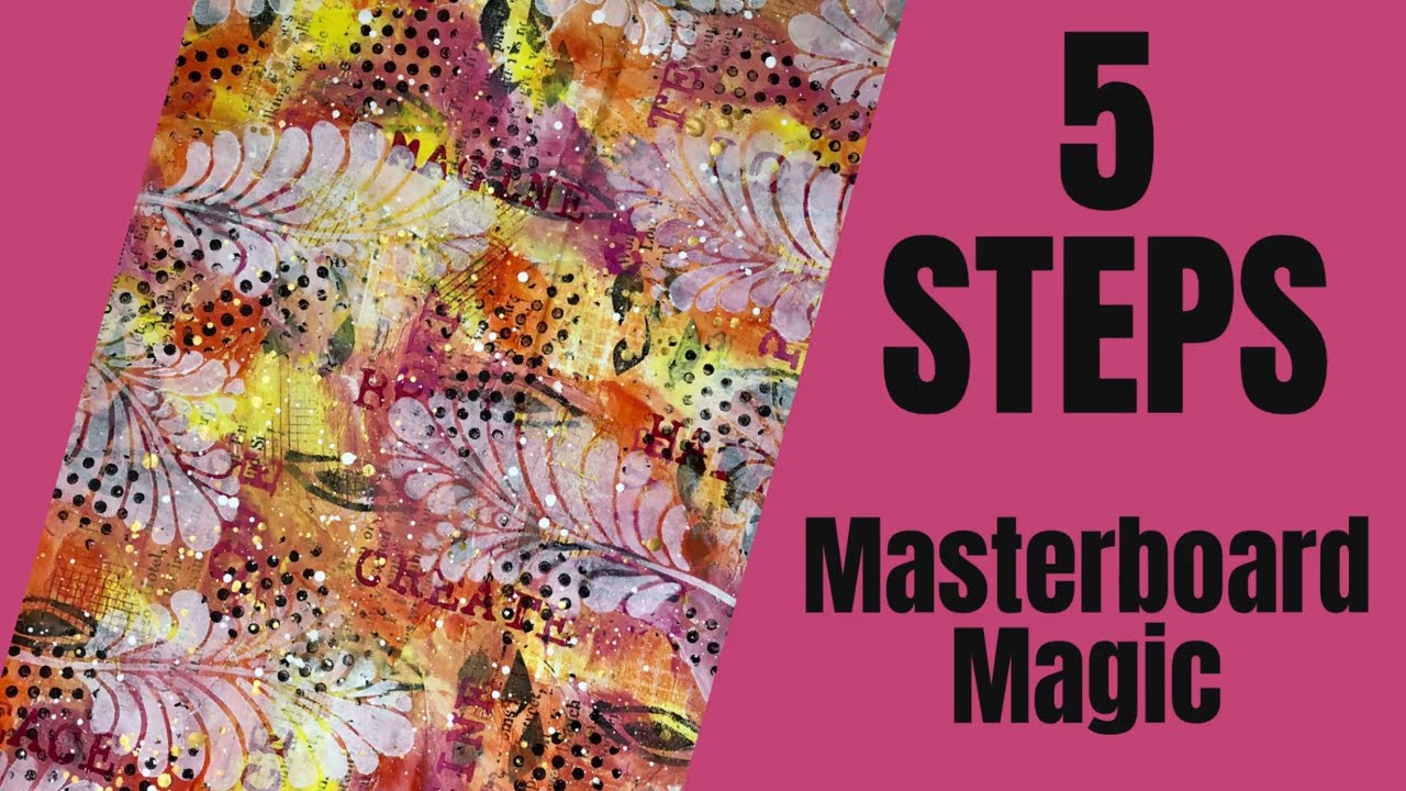 Журнал смешанной техники: 5 шагов к волшебству Masterboard
