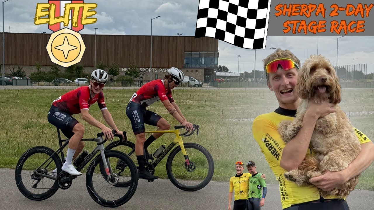ELITE LEVEL CYLIST ACHIEVED 🏆 - RACE DAY VLOG 🏁 - SHERPA PERFORMANCE STAGE RACE - Yellow Jersey 🟨