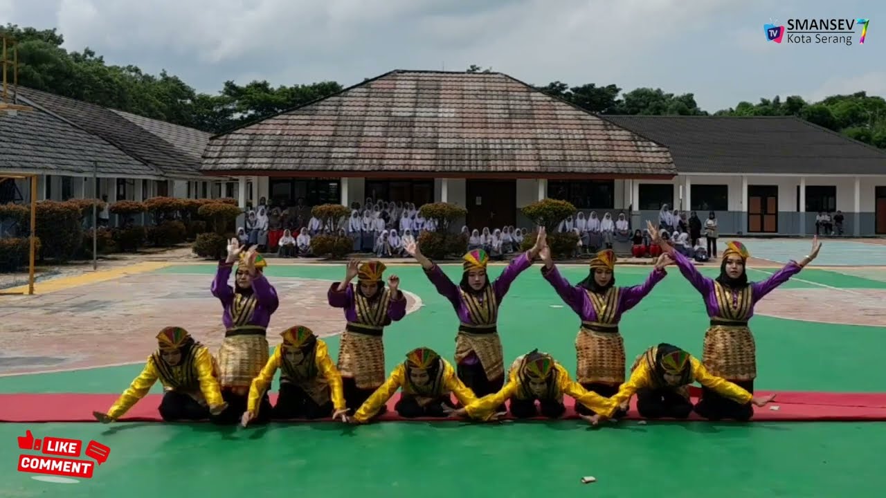 Tari Saman Ratoh Jaroe_Pentassev_SMAN 7 Kota Serang