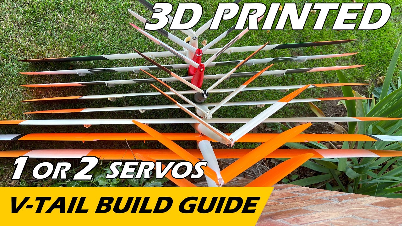 V-Tail Build Guide - One or Two servos - which is best - SoarKraft