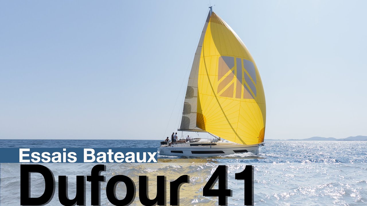 Embarquez pour un essai exclusif sur le nouveau Dufour 41 !