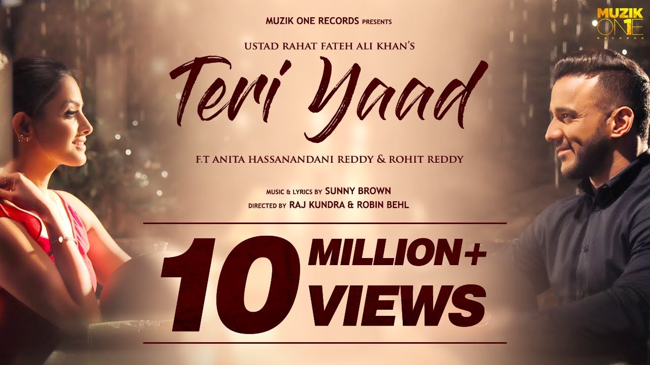 Teri Yaad || Official Song Video || Ustad Rahat Fateh Ali Khan || ft. Anita & Rohit Reddy