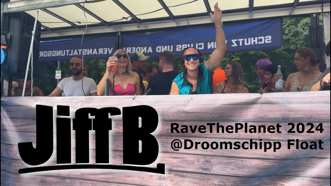 Jiff B. @ Rave The Planet 2024 - Droomschipp Float