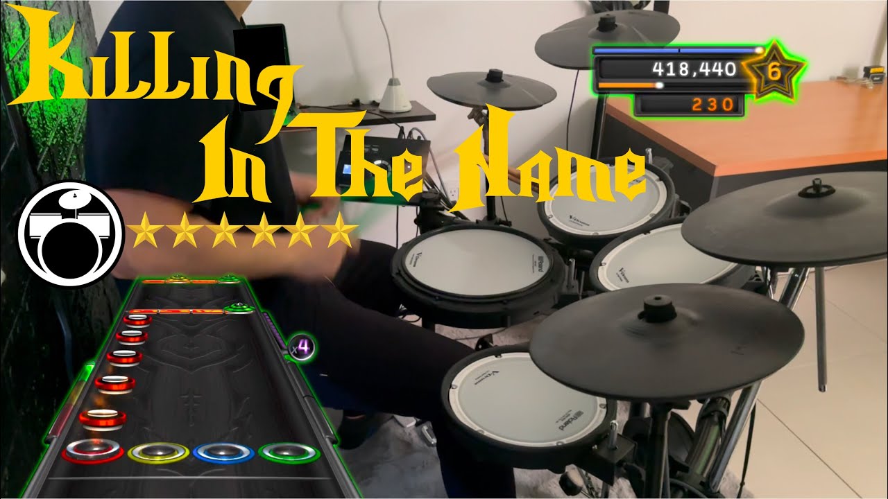 Killing In The Name - Rage Against The Machine Expert Drums Clone Hero