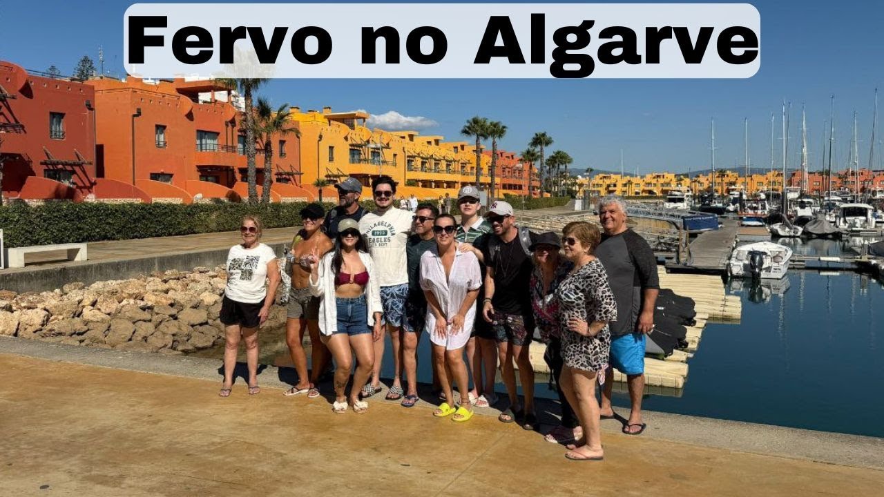 PORTUGAL - Parte da familia veio nos visitar no Algarve