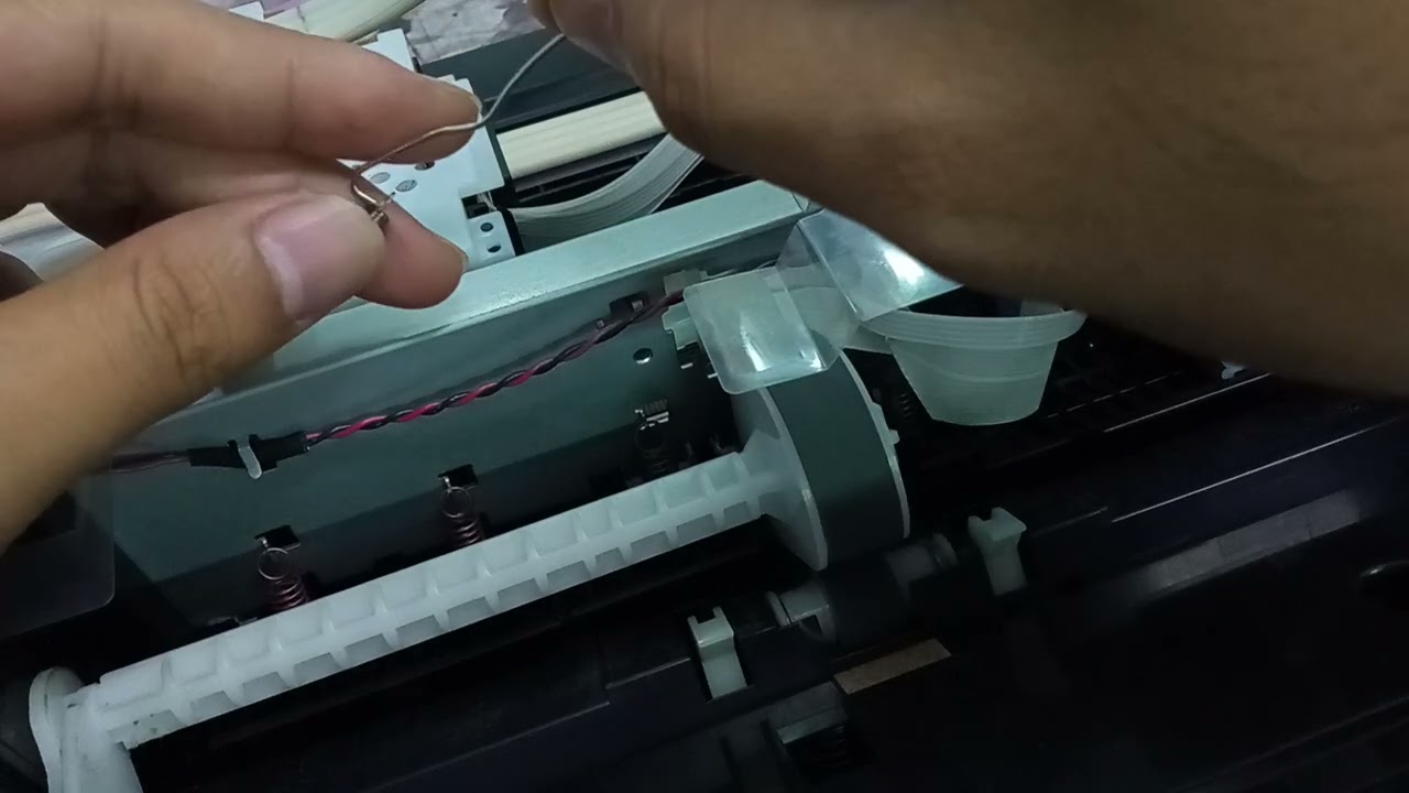 Epson l3210/l3250 ฟ้องกระดาษติด ไฟสีส้มกระพริบที่รูปกระดาษ #ไปดูสาเหตุและวิธีแก้ไข