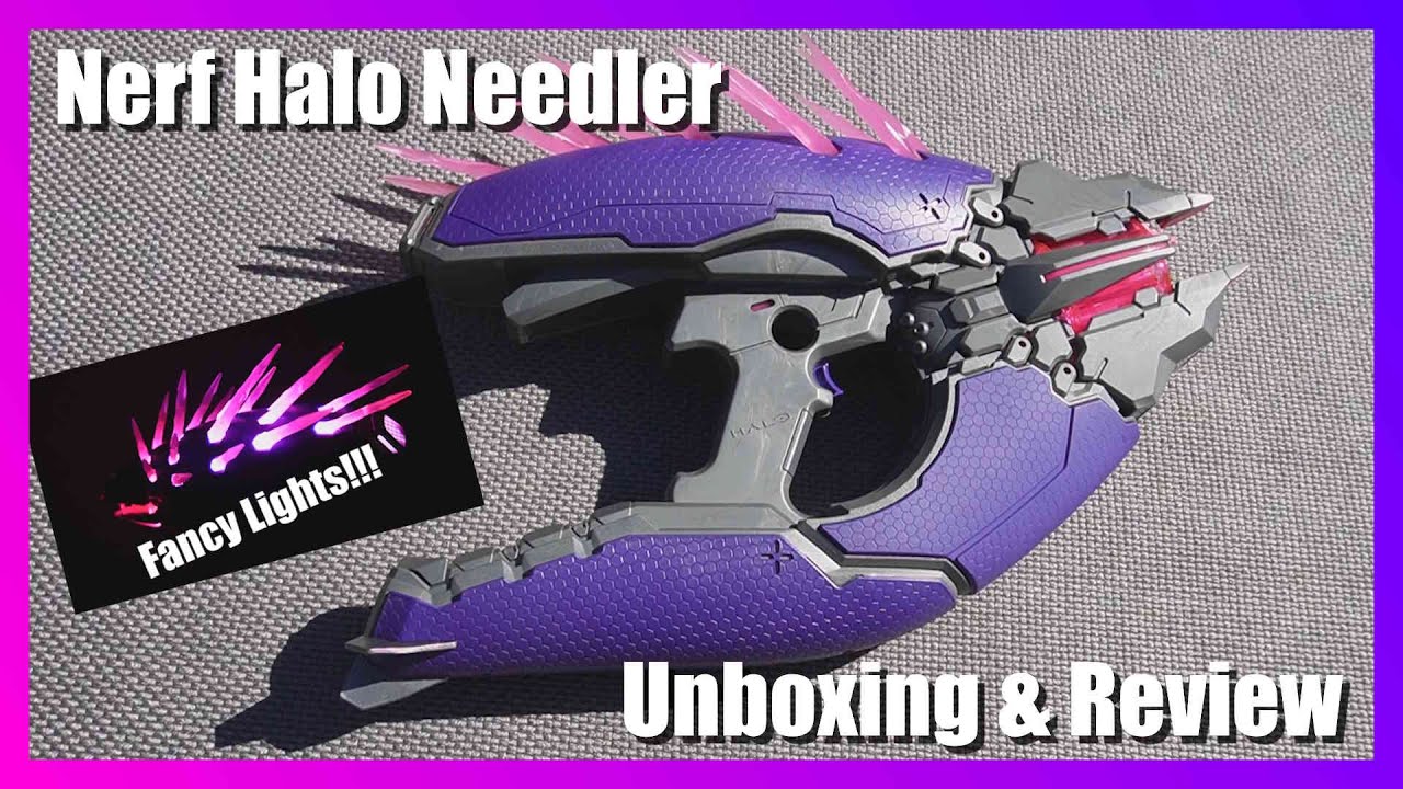 Nerf Halo Needler (Unboxing & Review)
