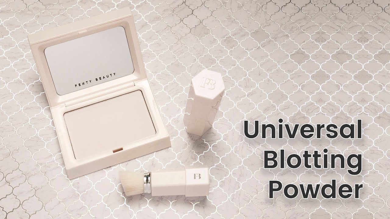 Fenty Invisimatte Universal Blotting Powder 12hr Wear Test & Review | CORRIE V
