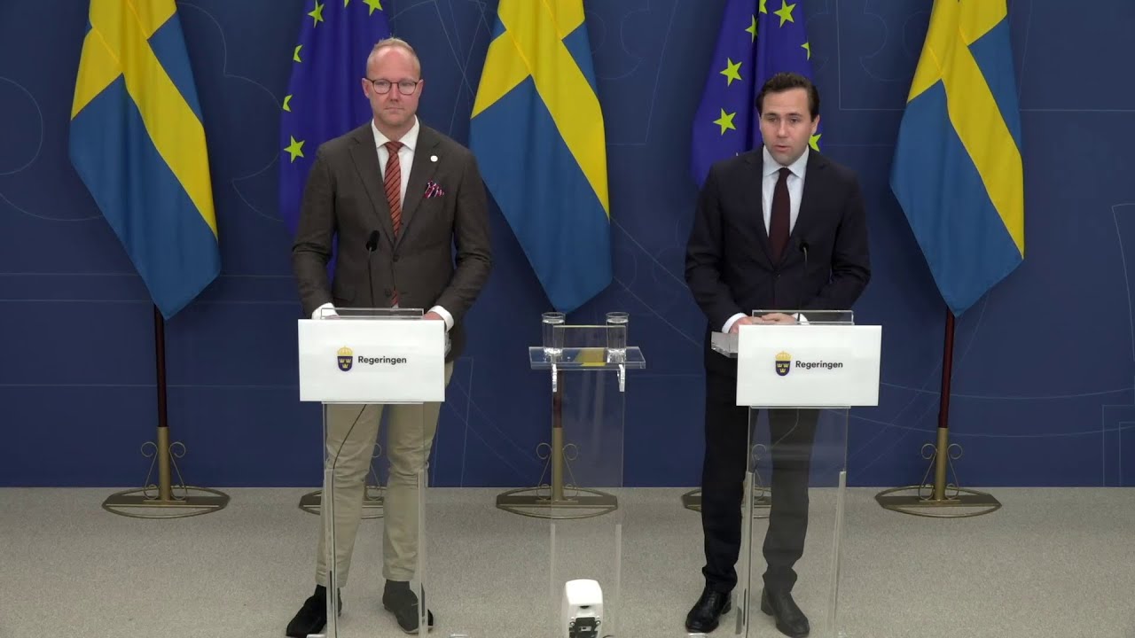Pressträff med Benjamin Dousa och Ludvig Aspling