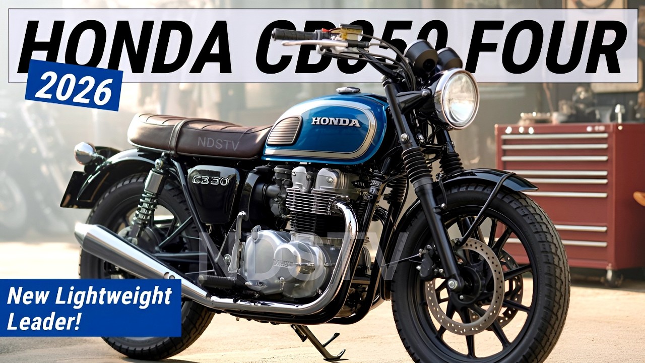 2026 Honda CB350 Four: New Lightweight Leader!