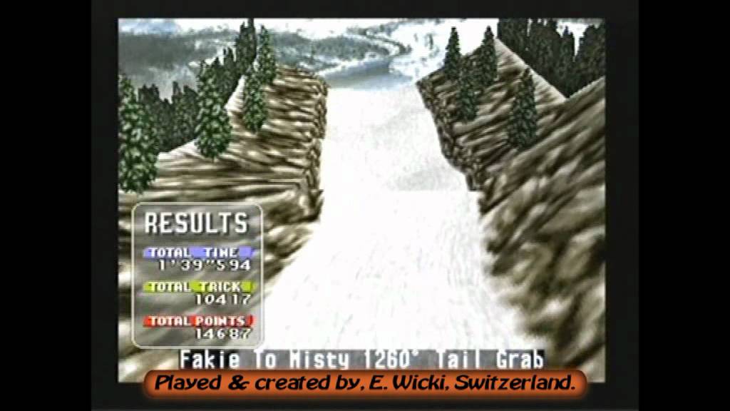 Swissgamer777: Coolboarder 1 /PSX / Track Extra. / 