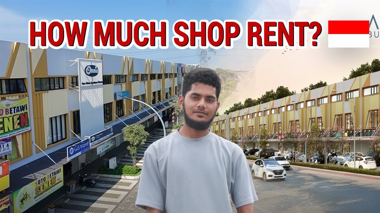 ইন্দোনেশিয়ায় দোকান ভাড়া কত? ।  How to Shop Rent in Indonesia