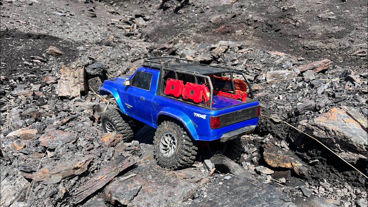 Trx-4 High Trail test run from being REBUILT!