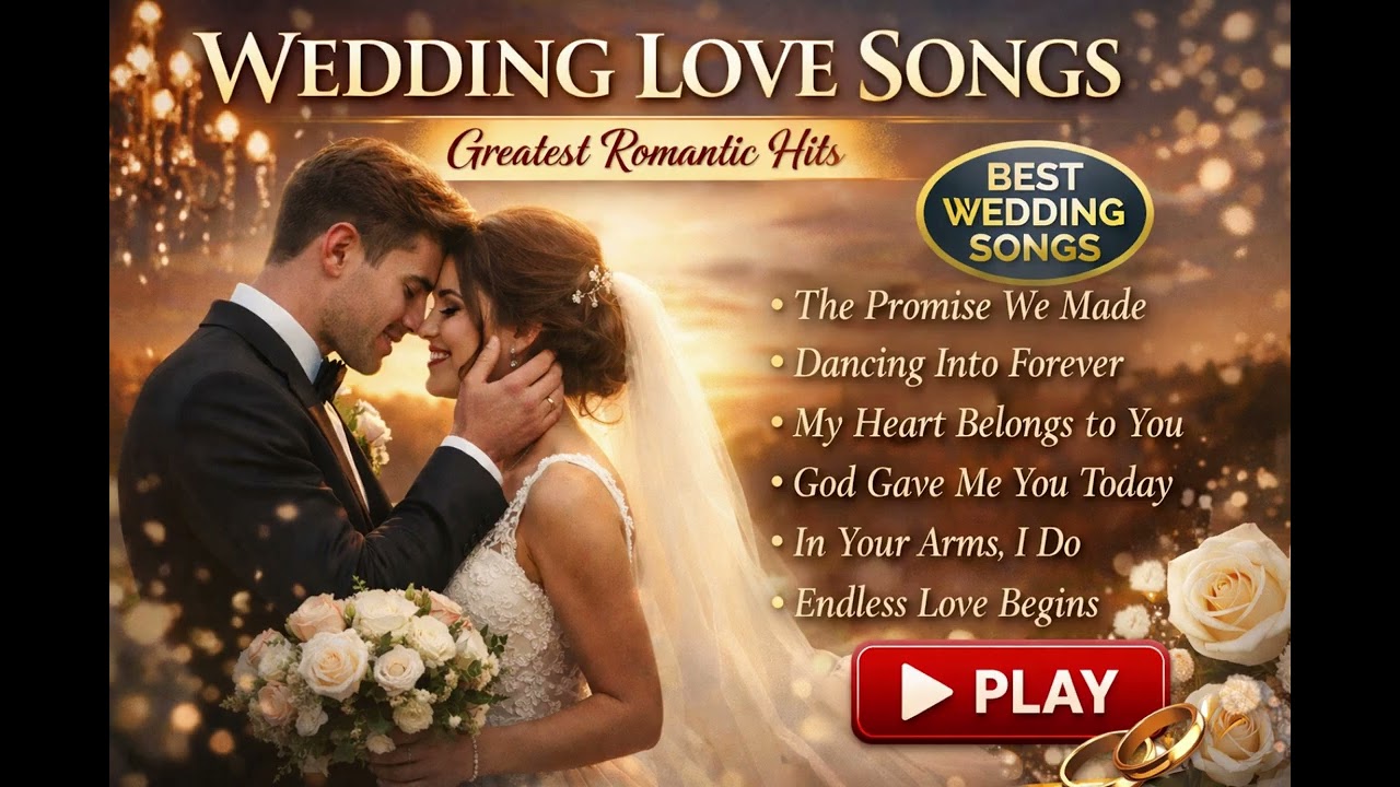 Best Wedding Love Songs 2026 💍 Nonstop Romantic First Dance Songs | Wedding Playlist