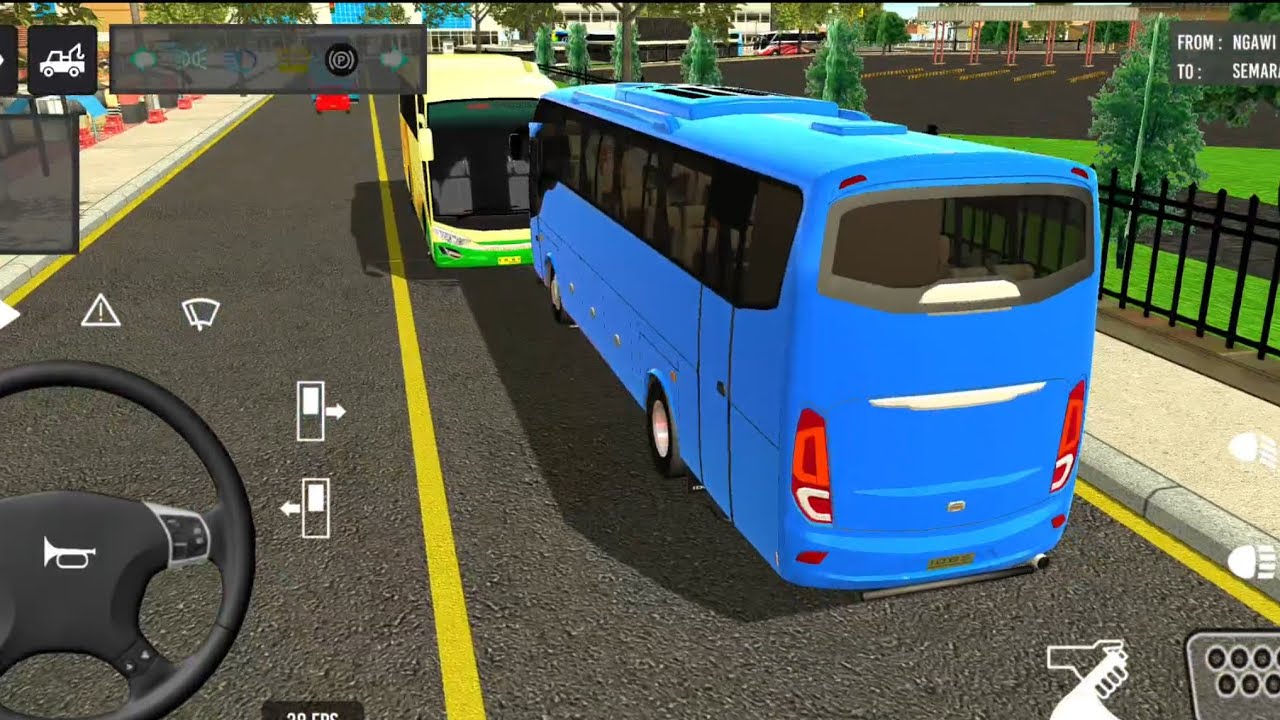 Luxury Coach Bus 🚌 Open World Bus Game / Realistic Bus Physics / Long Route Bus Driving 😁