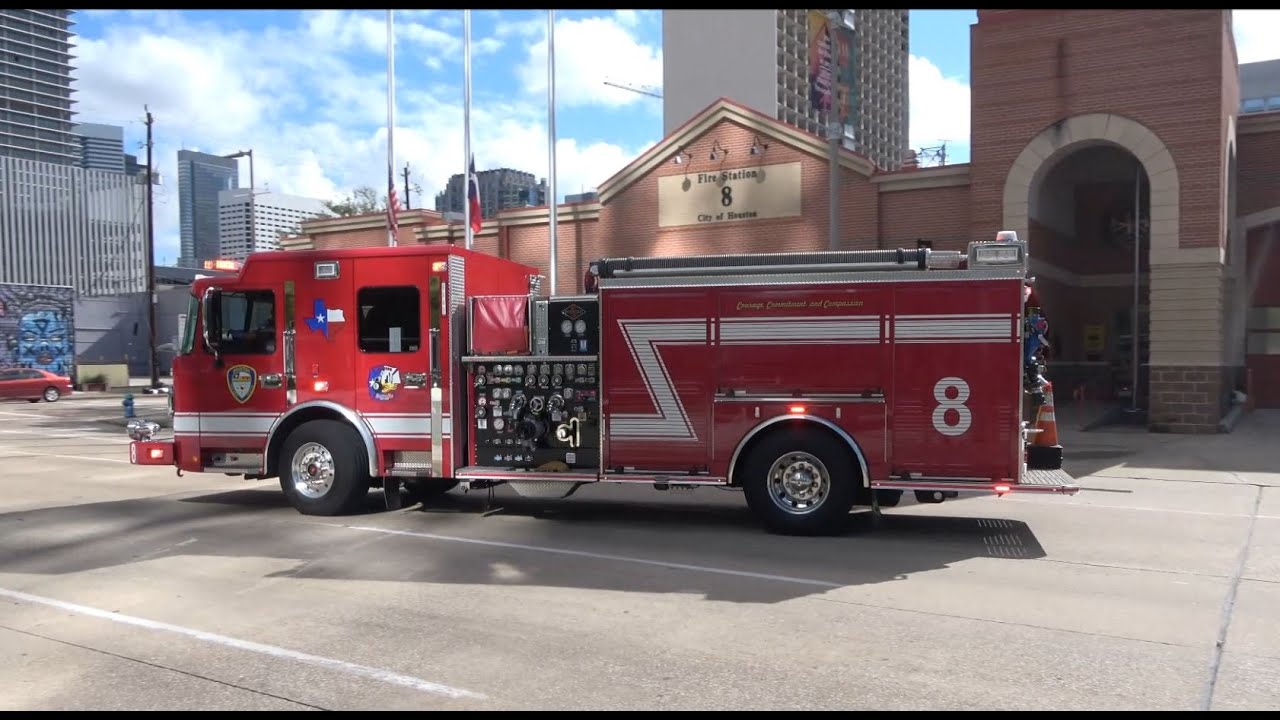 [Houston Fire Department] Responding - Compilation 1