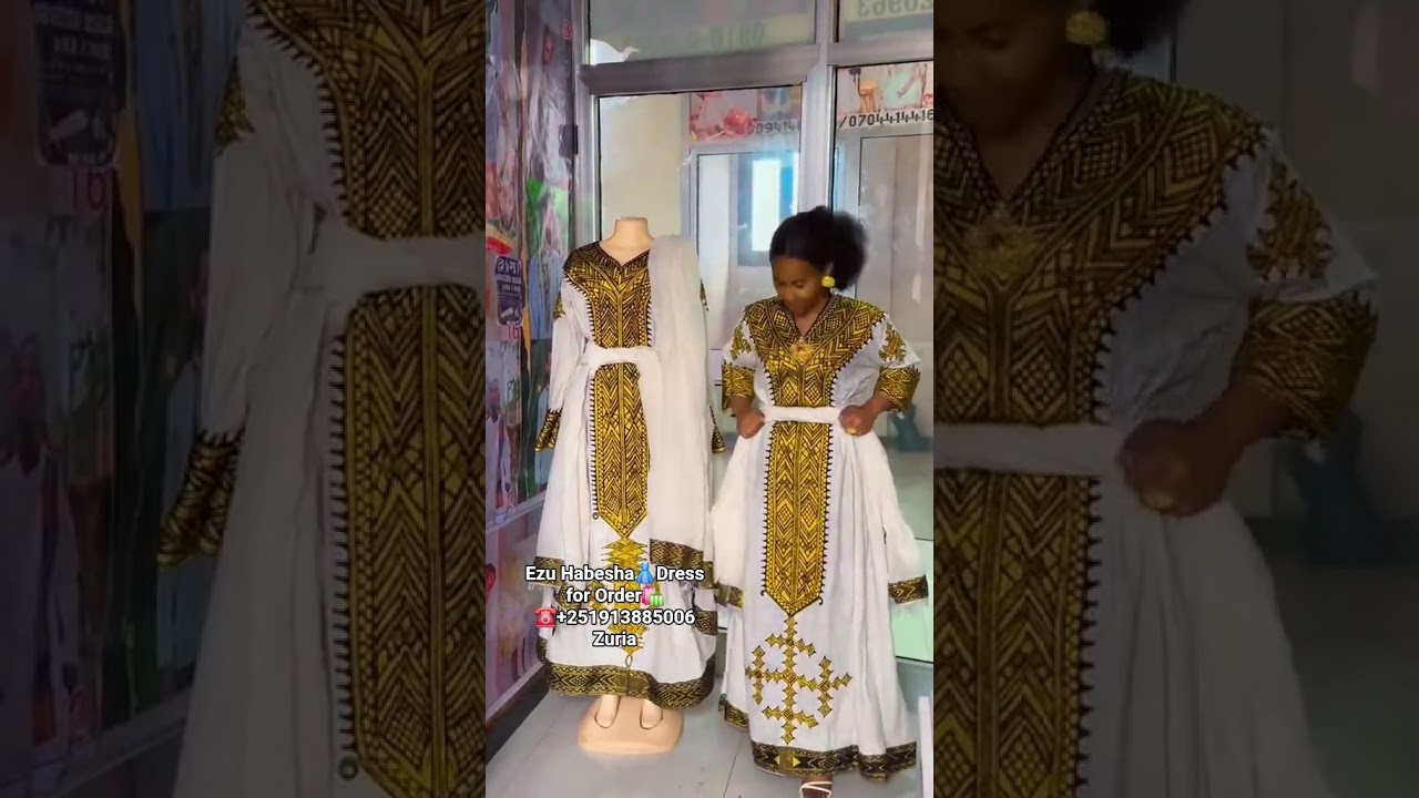 Ezu Habesha👗Dress for Order🛍️☎️+251913885006Zuria_Chiffon_Handmade Fetall &nbsp;&nbsp;Contact me On WhatsApp