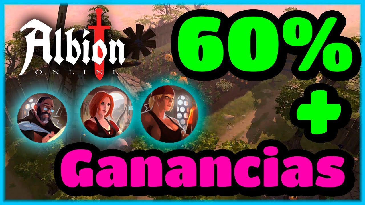 60% más GANANCIAS con TRABAJADORES - Albion Online.