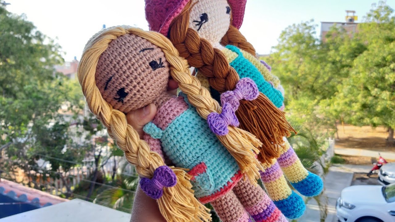 CÓMO ARTICULAR CABEZA Y CUERPO SIN SOPORTE - MUÑECA GABY AMIGURUMI A CROCHET