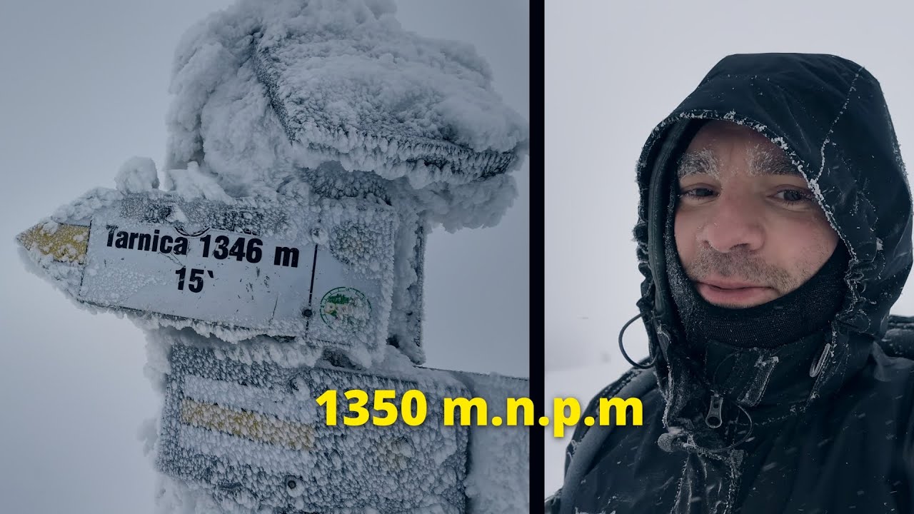 BIESZCZADY / Próba zimowego wejścia na Tarnicę