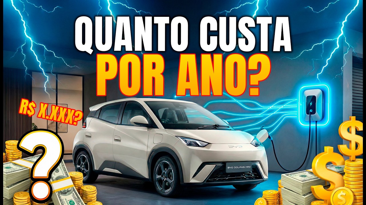 Quanto gastei em 1 ano carregando meu carro em casa?