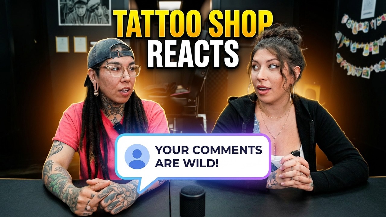 Tattoo Shop Reacts to YOUR COMMENTS