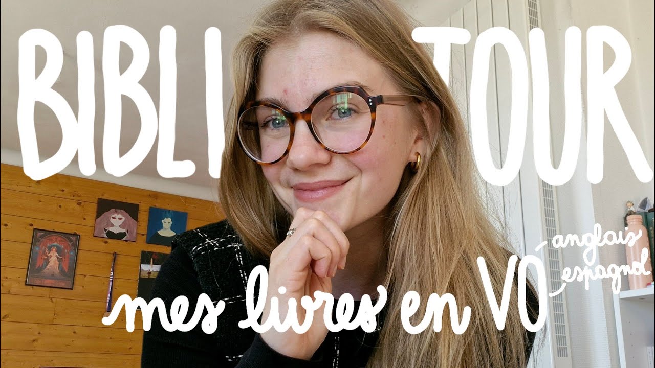 BIBLIOTHÈQUE TOUR : MES LIVRES EN VO 🇬🇧 ET 🇪🇦 !
