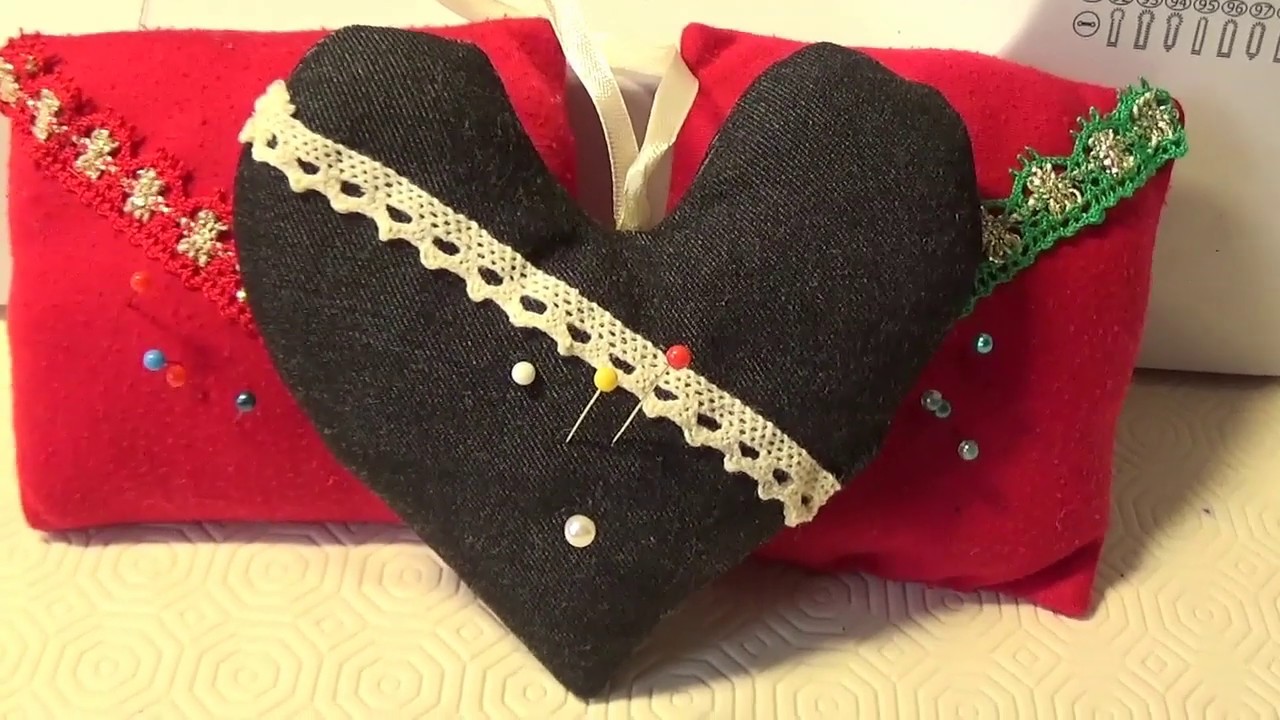 DIY #3  Porte épingles  .Tuto couture facile
