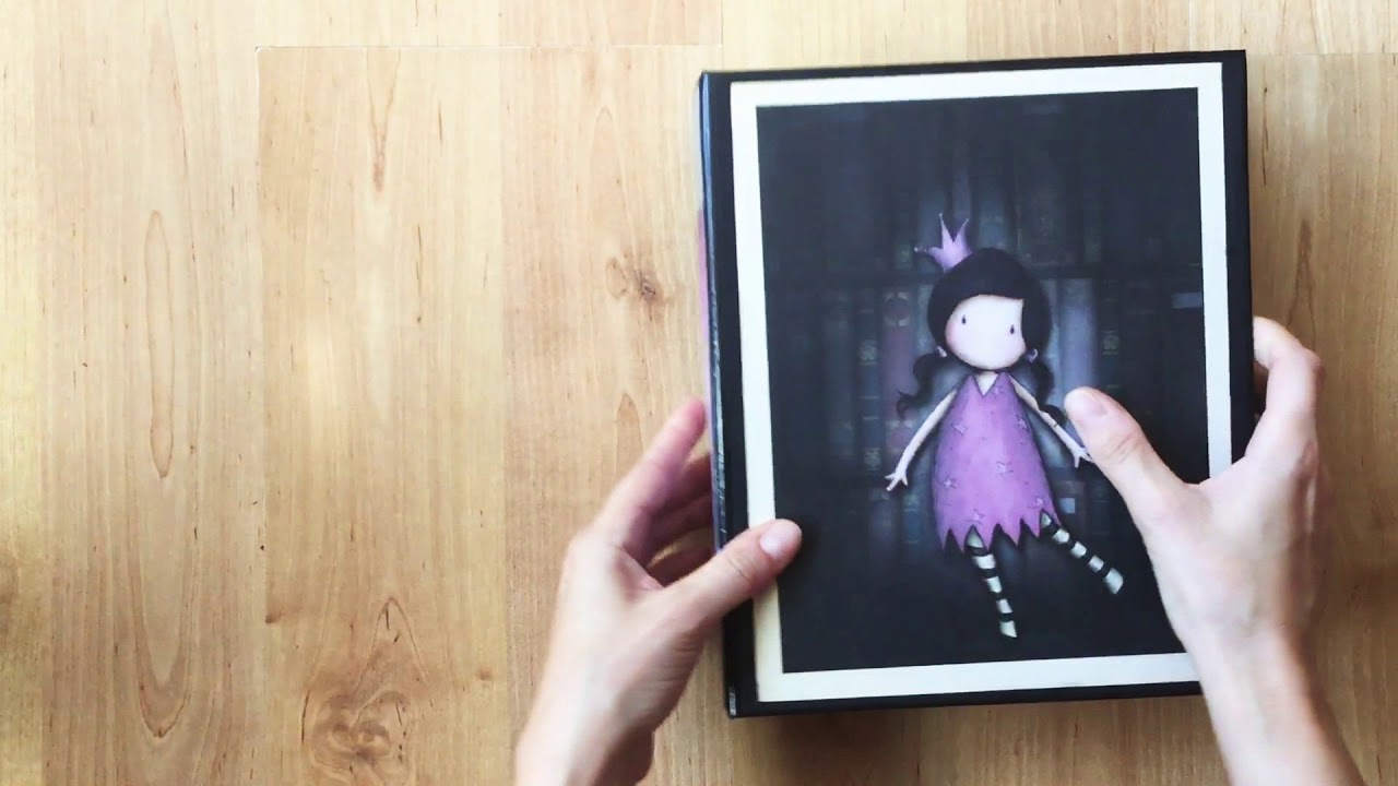Once Upon A Gorjuss Time Santoro mini album scrapbooking   21.