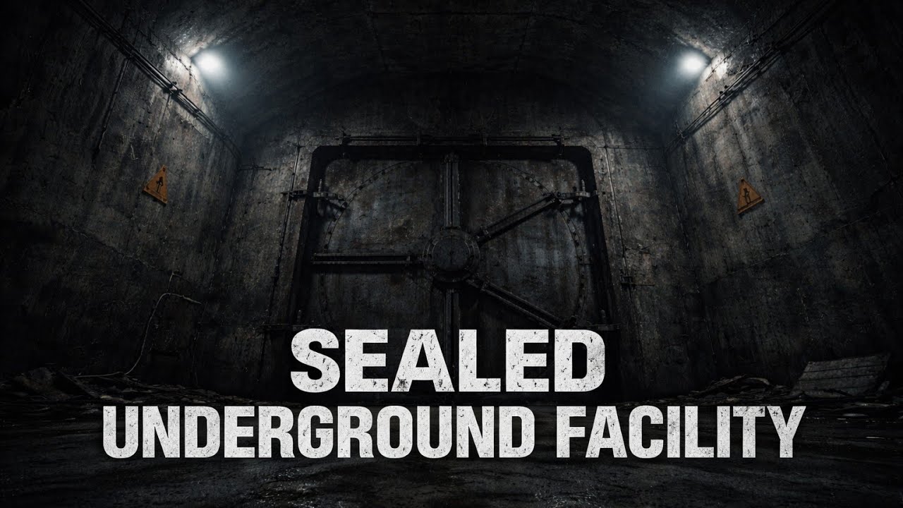 Sealed Underground Facility (1Hour) | Dark Shelter Ambience