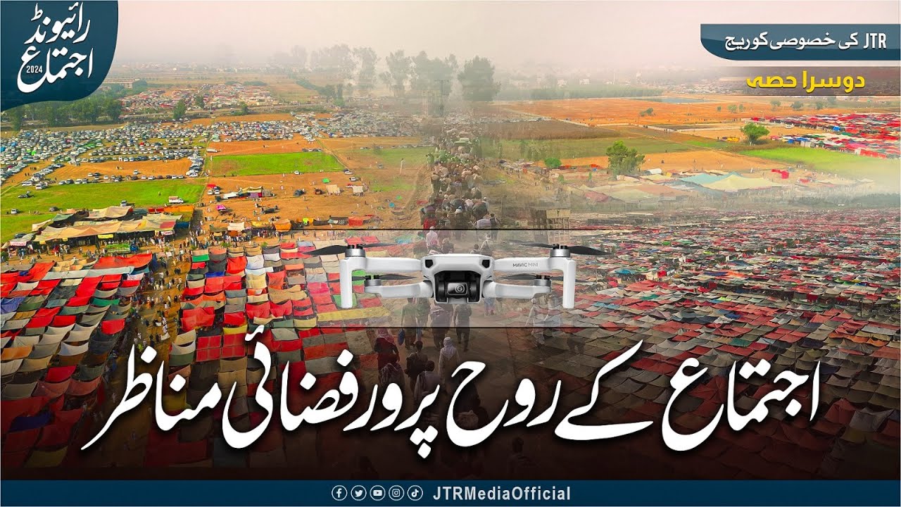 Stunning Aerial Views of the Raiwind Ijtema