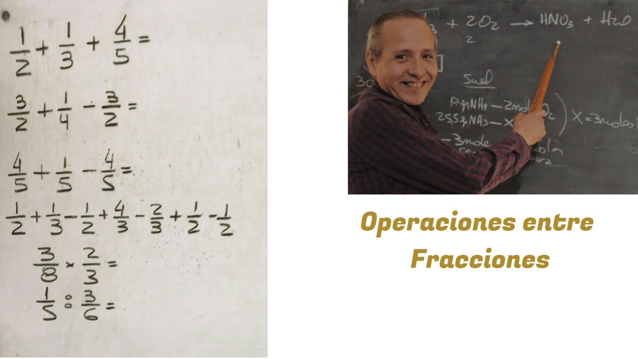 Operaciones con Fracciones