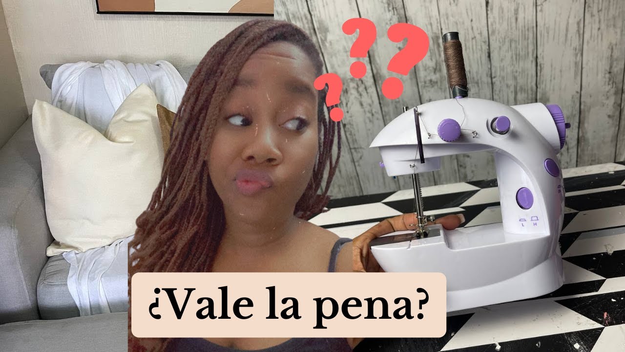Probando La Mini Máquina De Coser ¿En verdad funciona?
