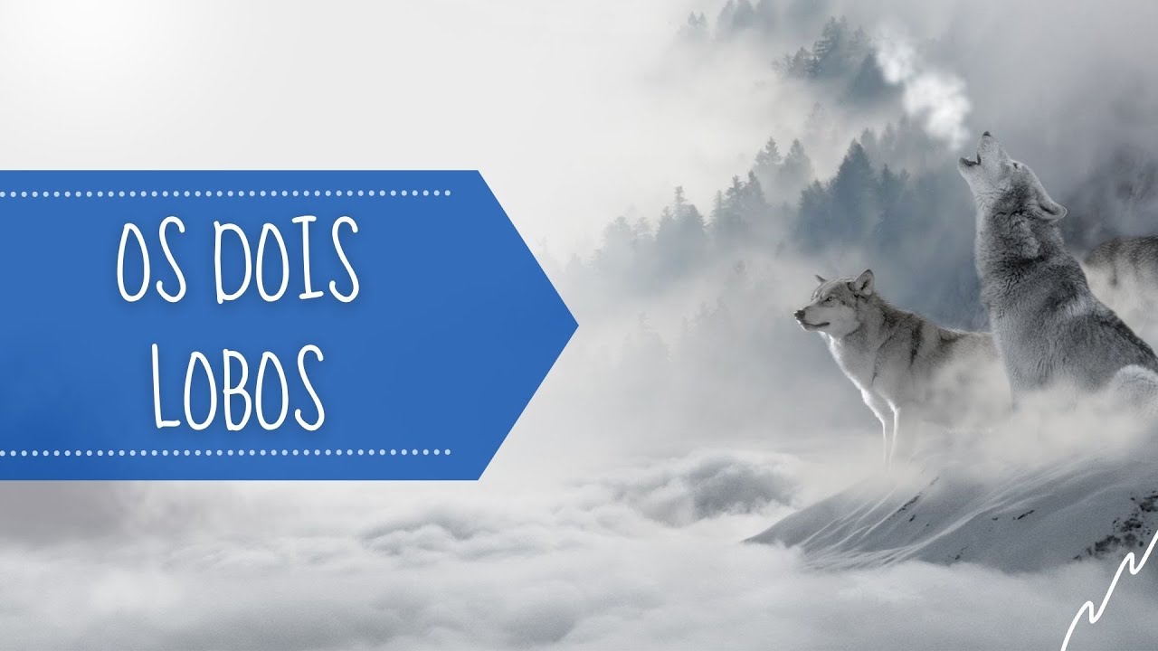 OS DOIS LOBOS (A luta dos dois lobos ) - Par&aacute;bolas e Contos | Motivacionais | Hora de Refletir