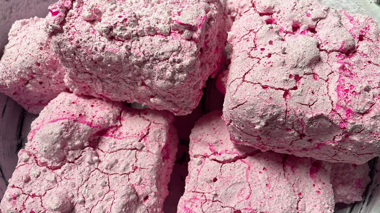 Pink Pasted Gym Chalk Blocks