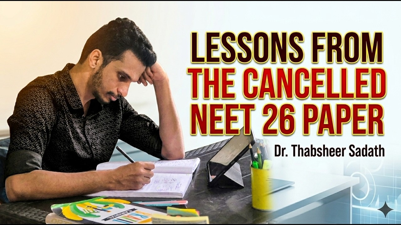 Re-NEET 2026 PREDICTION | Dr. Thabsheer Sadath