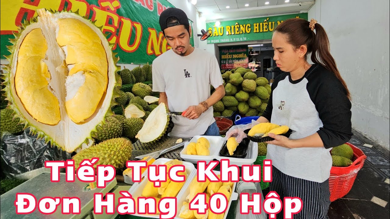 Tiếp Tục Hoàn Thành Đơn Hàng 40 Hộp Cơm Sầu Ri 6 Miền Tây Đi Pháp Cho Khách