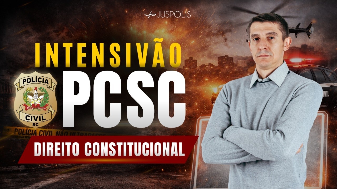 OPERAÇÃO PCSC - IDECAN na prática - Direito Constitucional em questões - Professor Franco