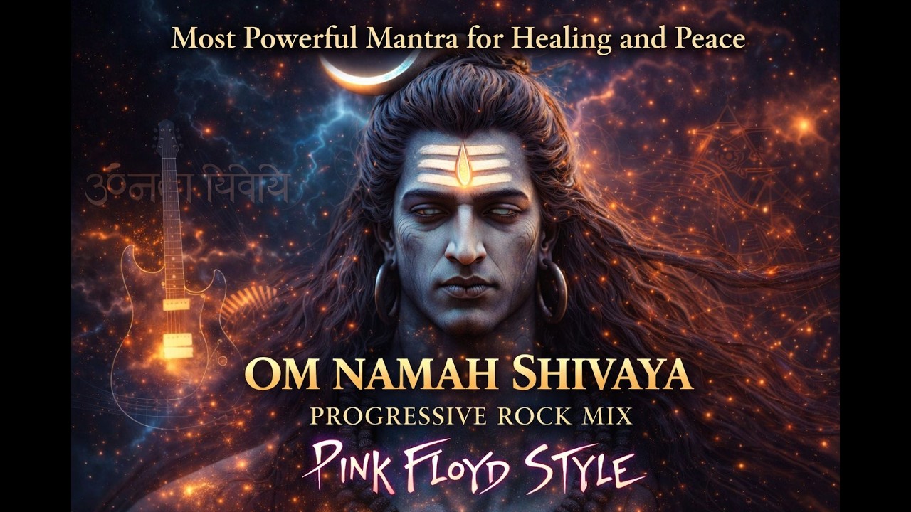 Om Namah Shivaya | Progressive Rock Mix – Pink Floyd Vibes | Powerful Shiva Mantra | Mahadev