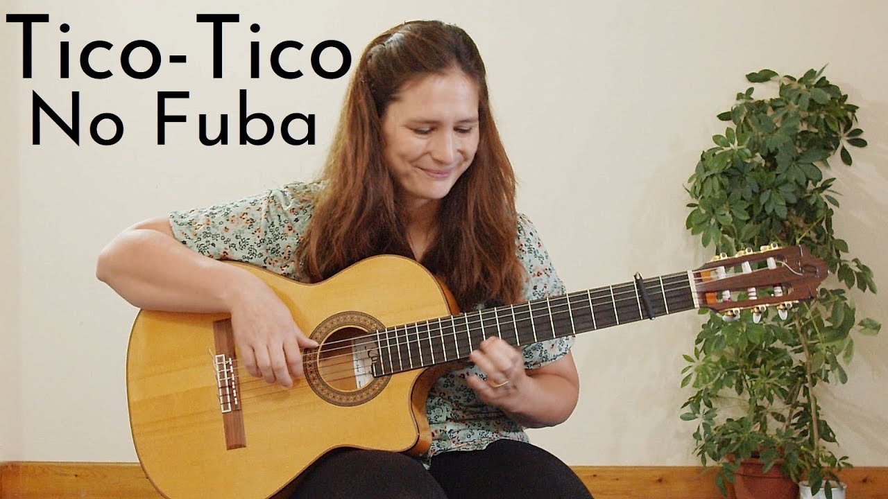Tico-Tico No Fuba (guitar cover) with TAB - Brazilian traditional song