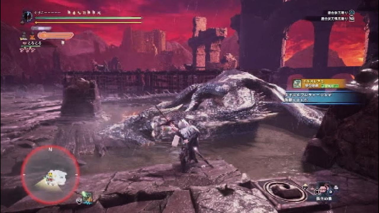 『MHWI』ミラボレアス 太刀で第１フェーズ頭破壊(自分用)