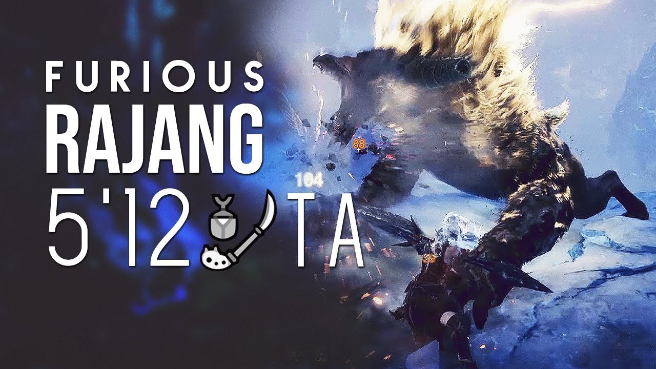 MHWI PS4 | Furious Rajang Solo 5'12 (Insect Glaive) TA Wiki Rules 【激昂したラージャン | 操虫棍】
